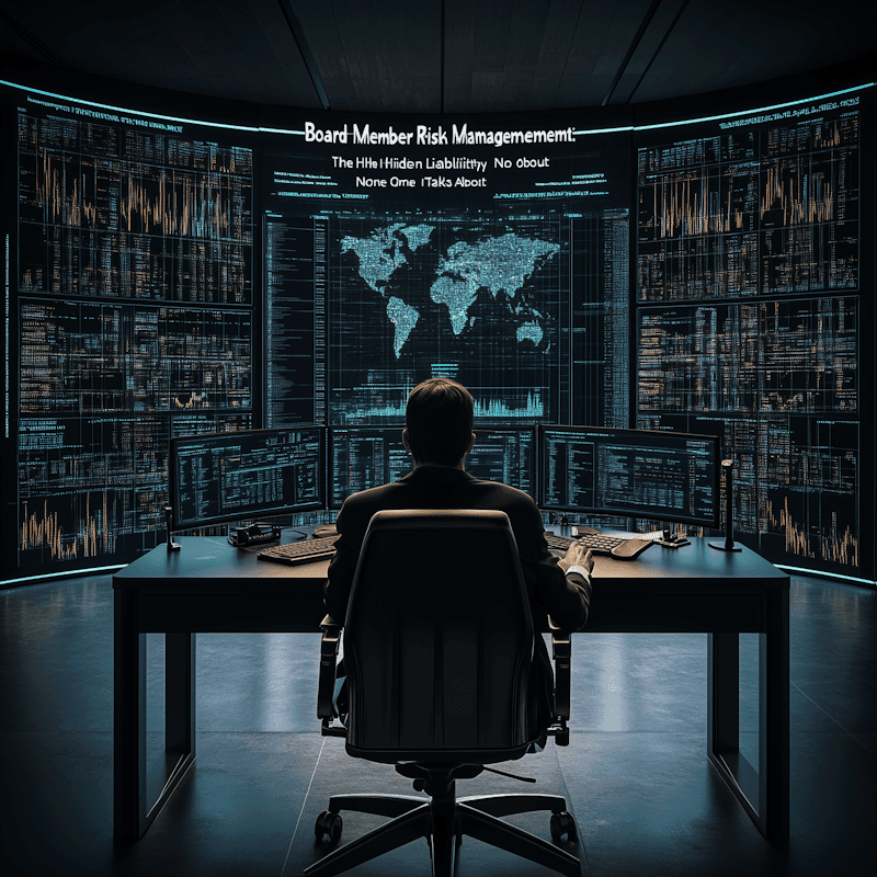 Board Member Cyber Risk Management: The Hidden Liability No One Talks About