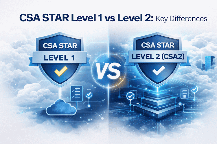 CSA STAR Level 1 vs Level 2: Key Differences
