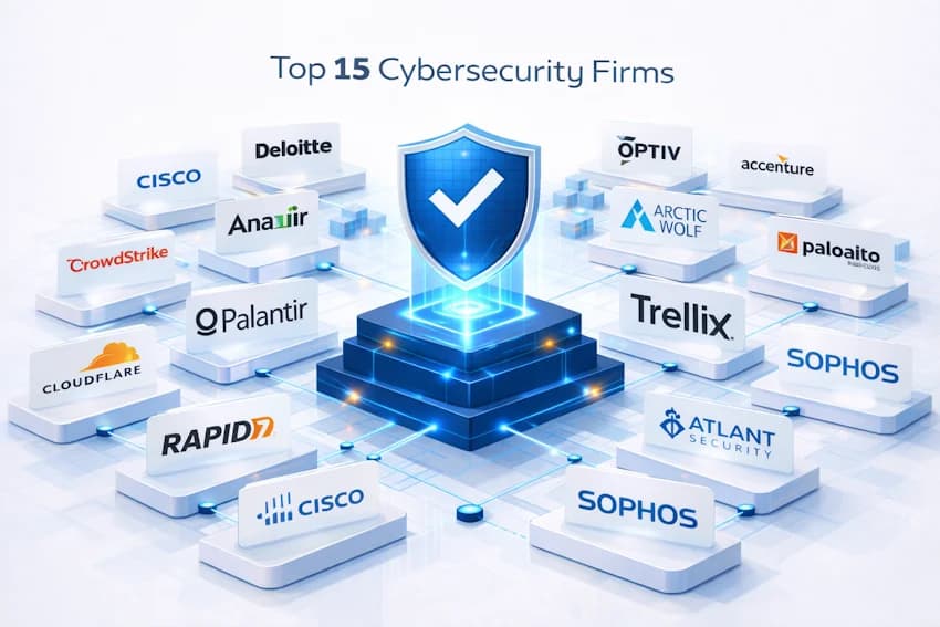 Top 15 Cybersecurity Firms &mdash; Ranked for 2026