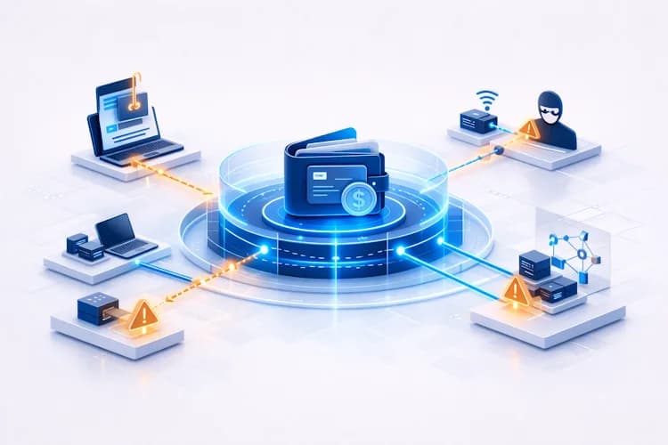 Digital wallet attack vectors and security vulnerabilities