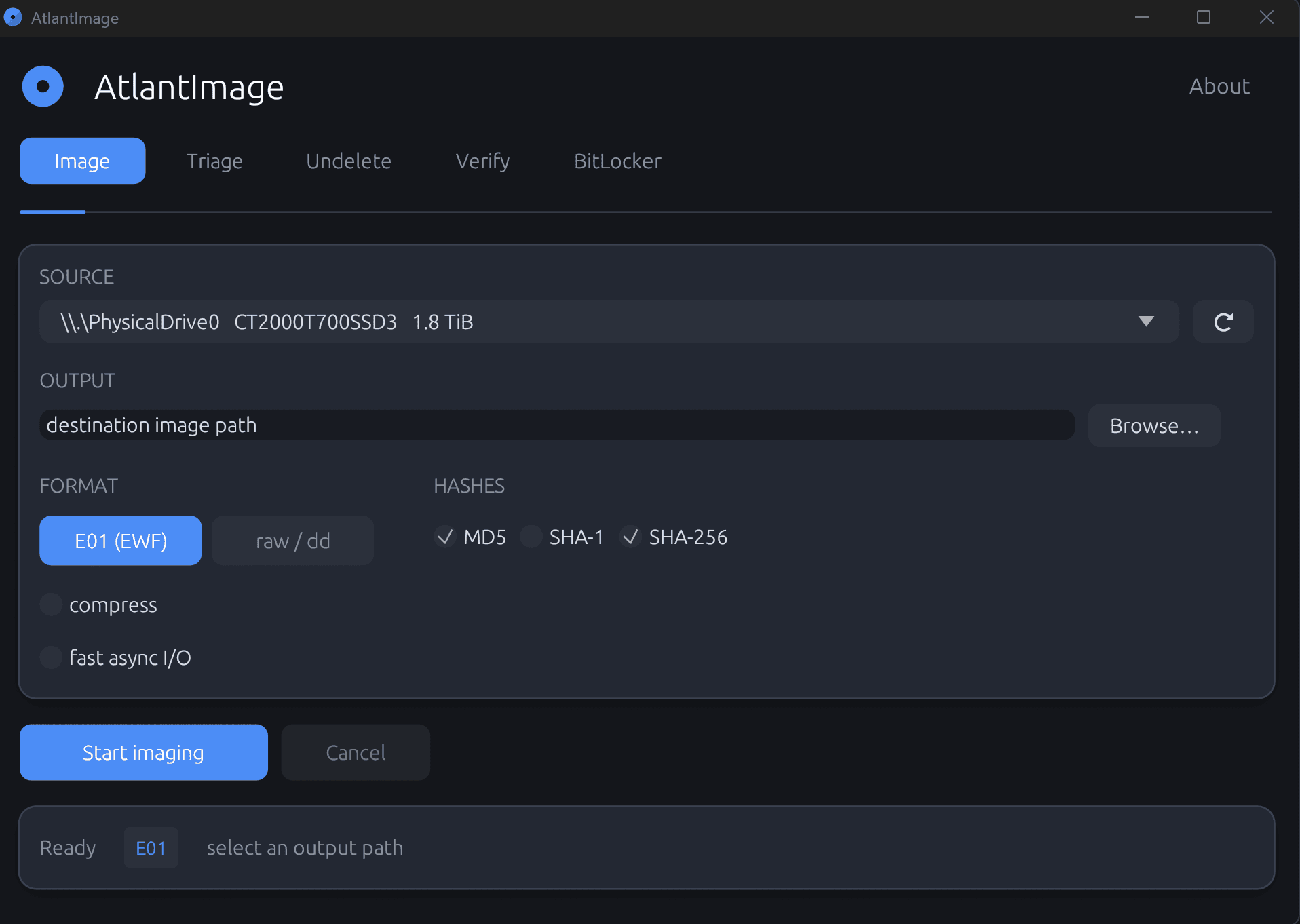 How to Create a Court-Defensible Disk Image on Windows for Free