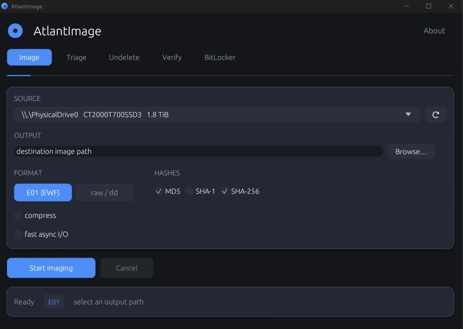 How to Create a Court-Defensible Disk Image on Windows for Free