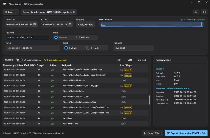 Atlant Scalpel screenshot 1