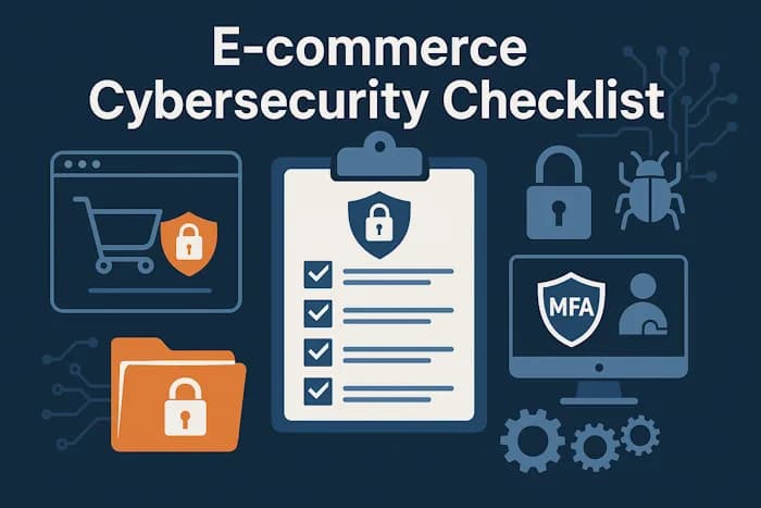 Ecommerce cybersecurity checklist - comprehensive security audit items