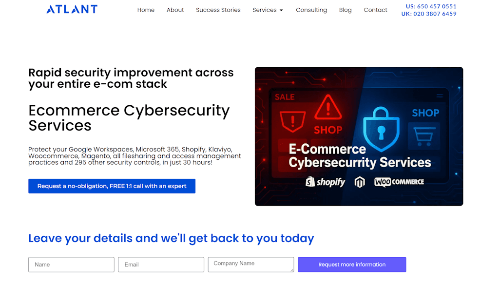 Ecommerce cybersecurity services - protecting online stores and customer payment data