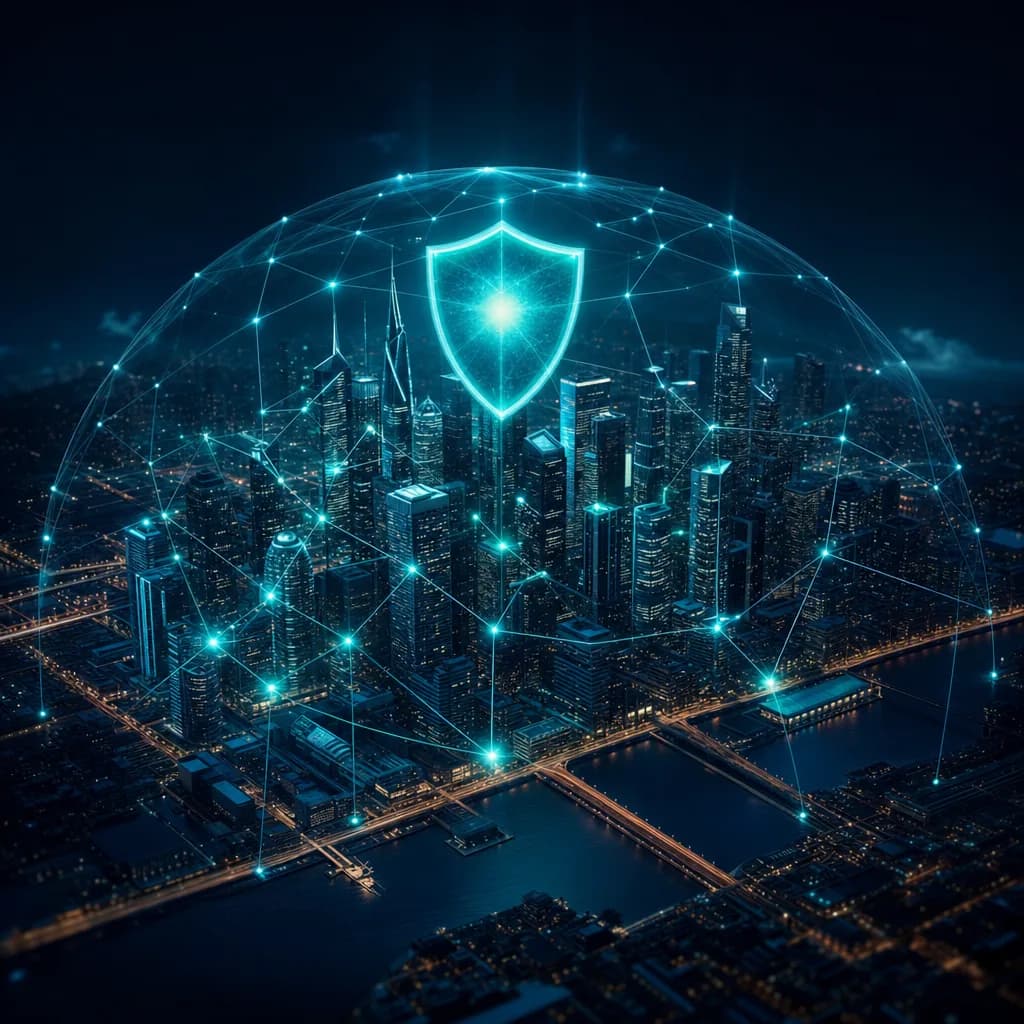 Smart-city data protection across connected Dubai Government infrastructure under the ISR