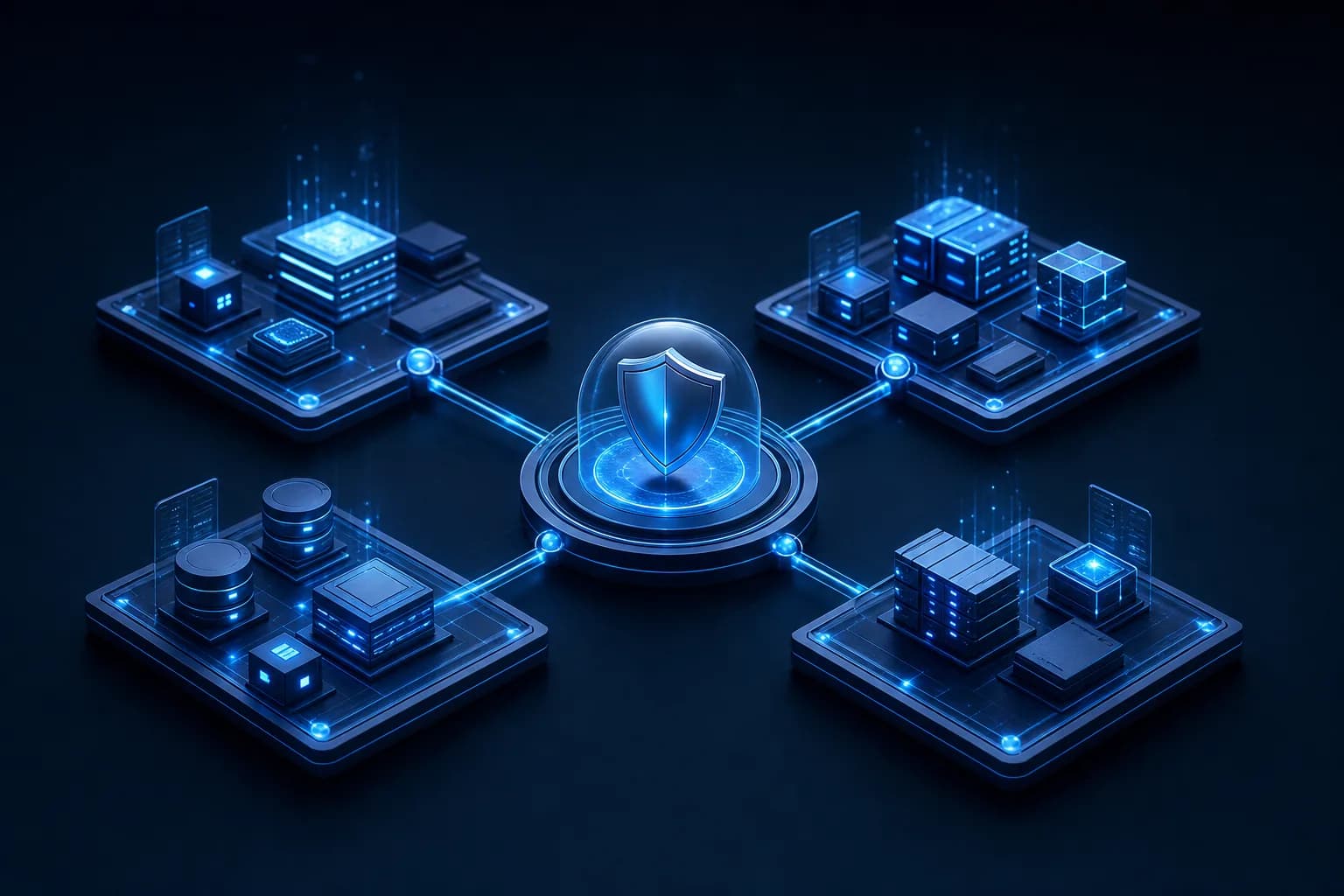 ISO 27001 Annex A controls organized into an information security management system across four control categories
