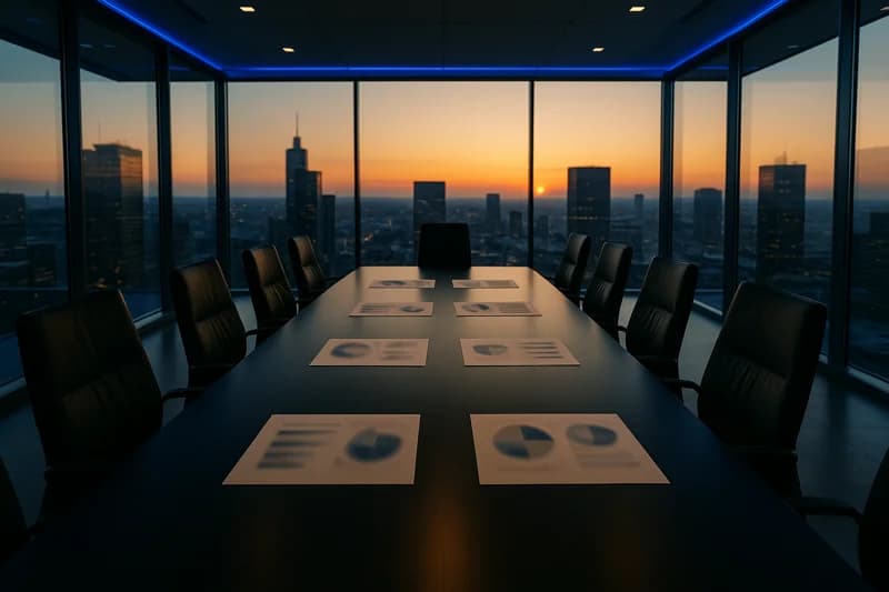 European corporate boardroom representing management accountability under NIS 2 Article 20