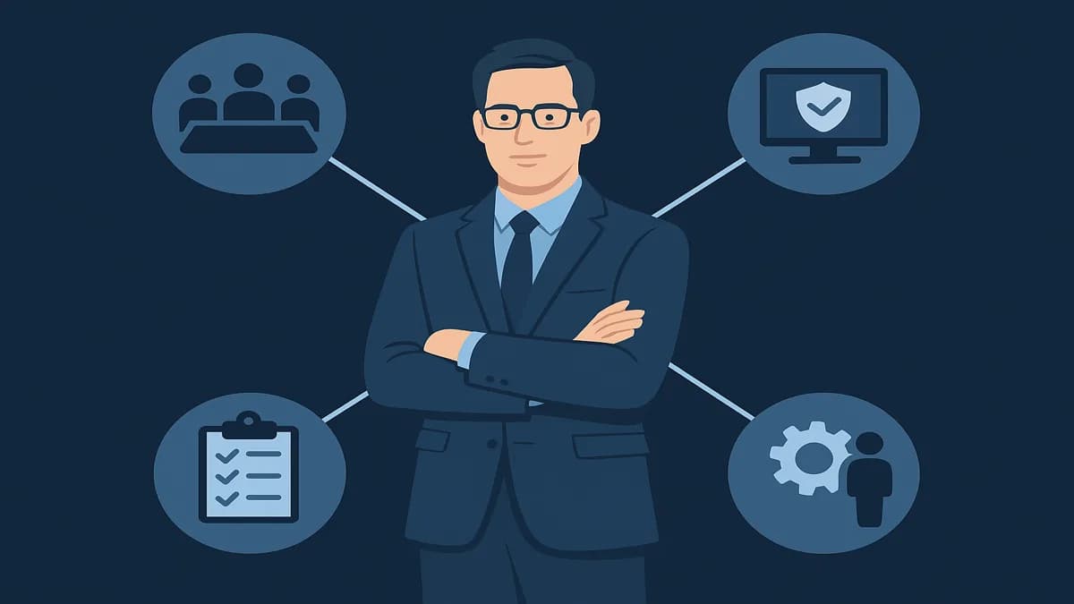 Part-time CISO serving companies that need security leadership without a full-time hire