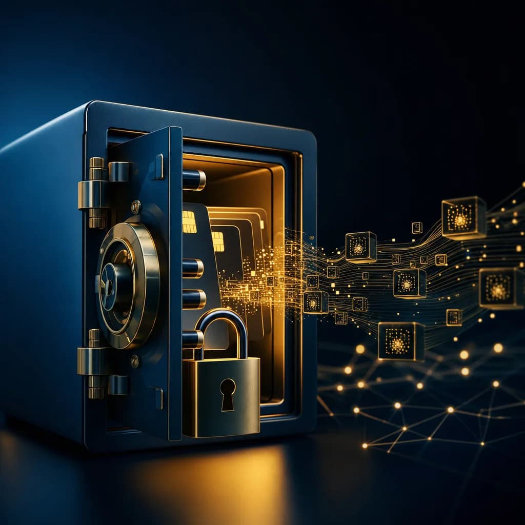 Encrypted cardholder data vault and tokenization protecting stored payment card data for PCI DSS compliance