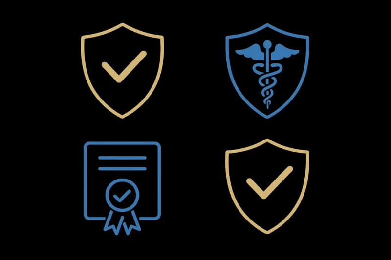 SOC 2, ISO 27001, HIPAA, PCI DSS compliance certifications