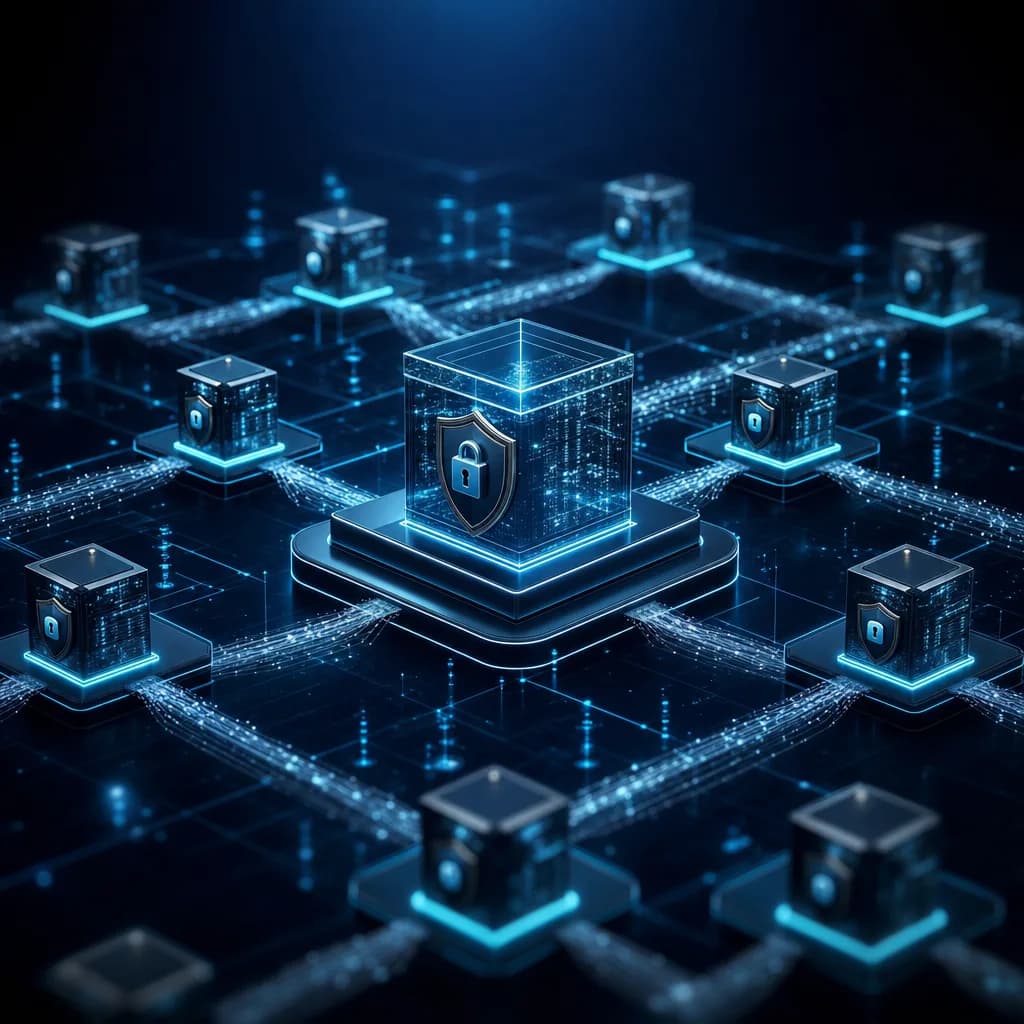 Encrypted financial data grid protected under the SAMA Cyber Security Framework for Saudi banks