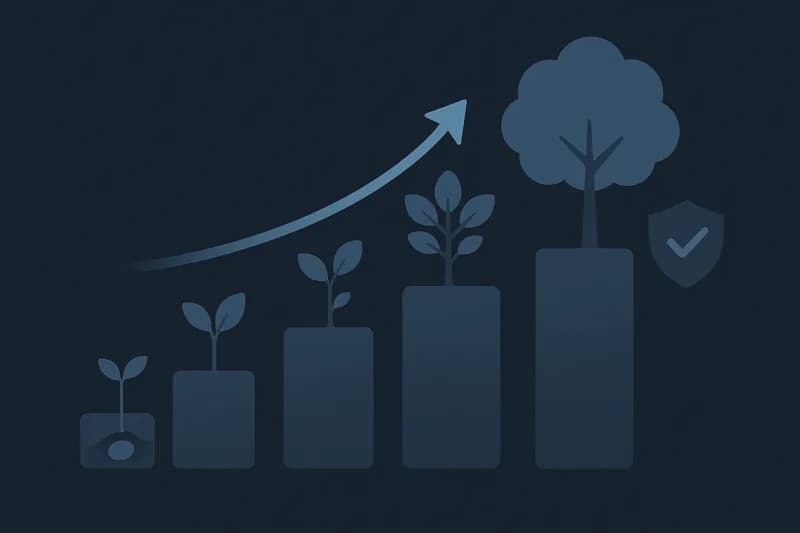 Startup security program scaling from seed stage through Series B with growing maturity