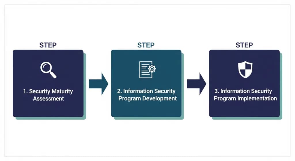 3-step vCISO security roadmap