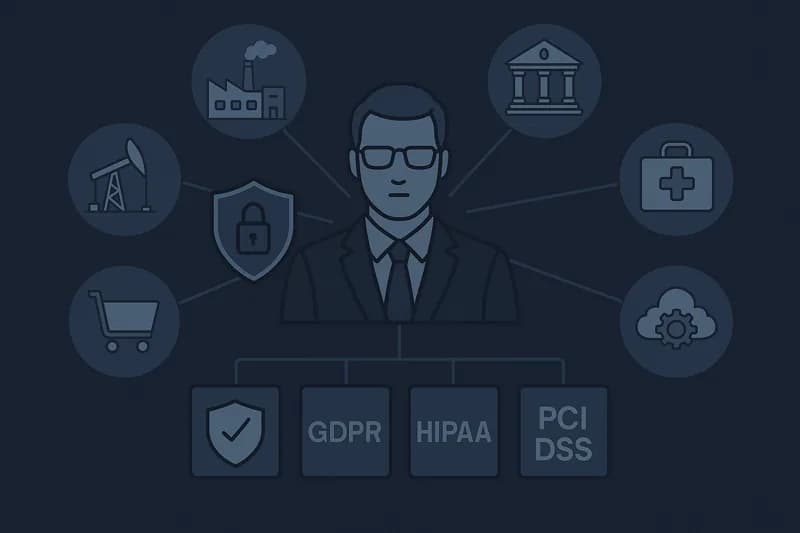 Trusted virtual CISO provider for healthcare, finance, SaaS, and manufacturing companies