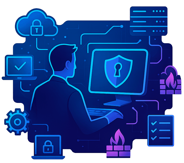 Industries served by Virtual CISO - healthcare finance SaaS manufacturing