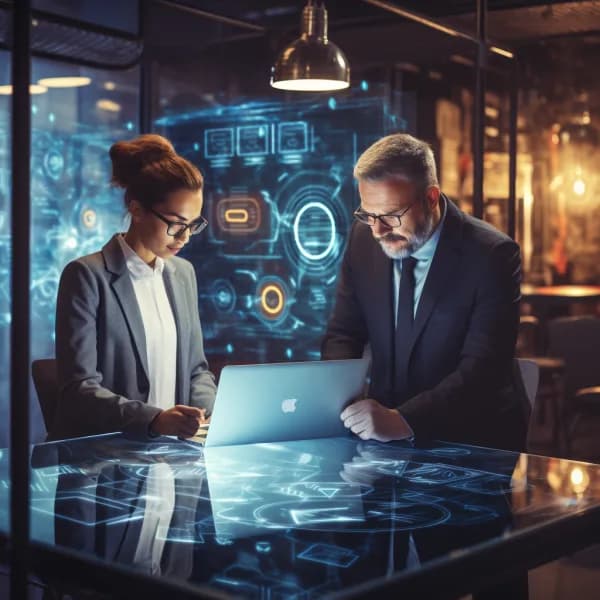 Cybersecurity consulting team for small businesses