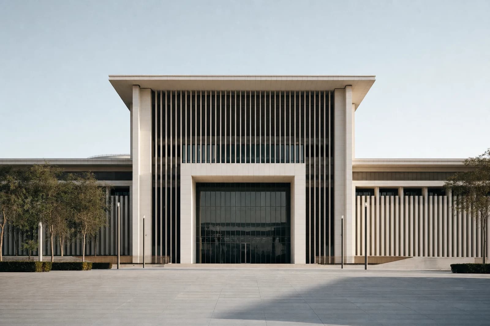 Dubai Government entity Contemporary Gulf government building, the kind of entity the Dubai ISR applies to