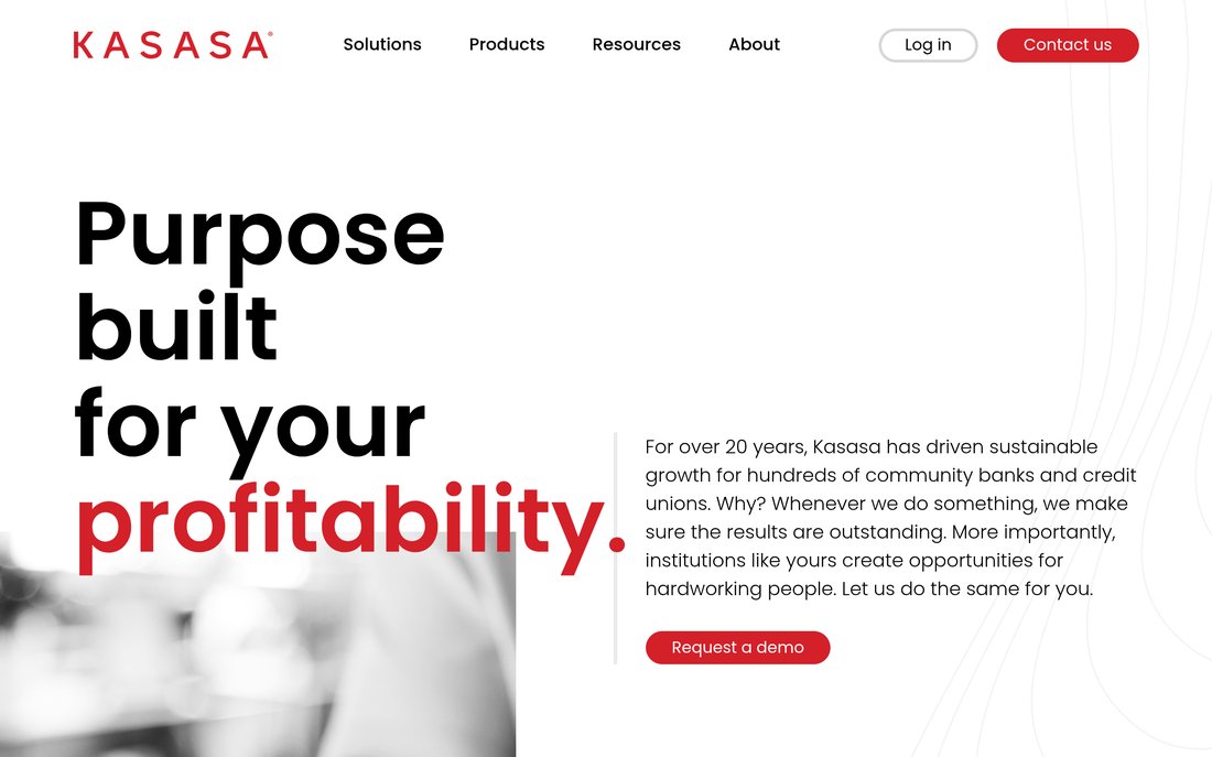 Kasasa homepage