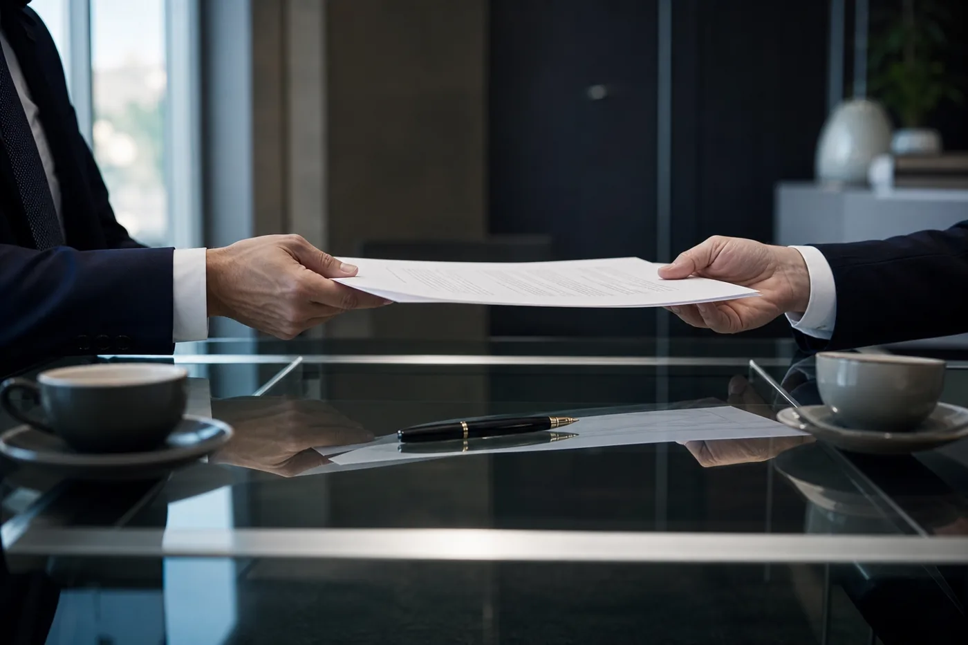 Two parties holding one service agreement, illustrating the SaaS shared responsibility model