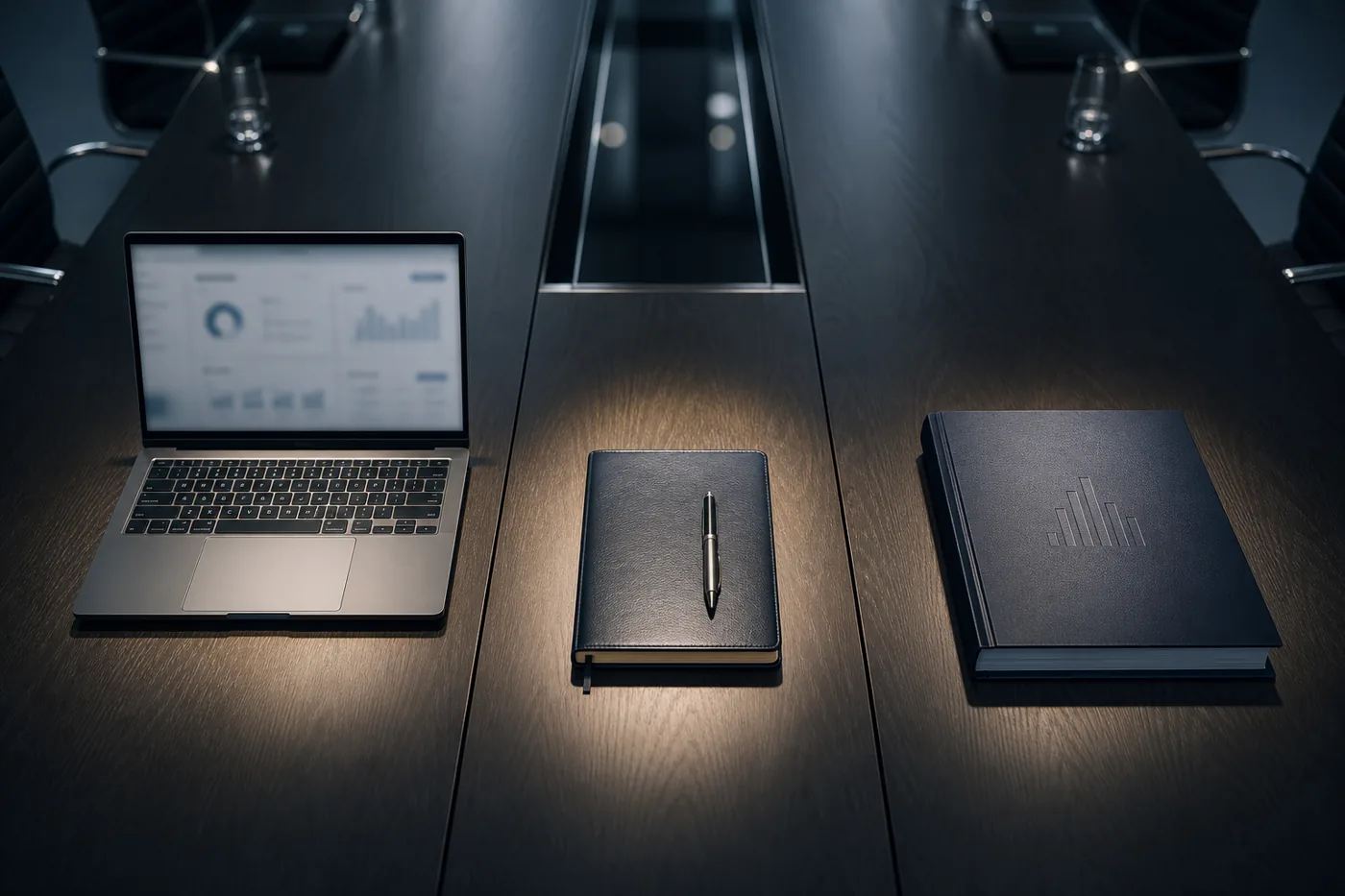 Laptop, notebook and audit report representing the three types of SOC 2 vendors
