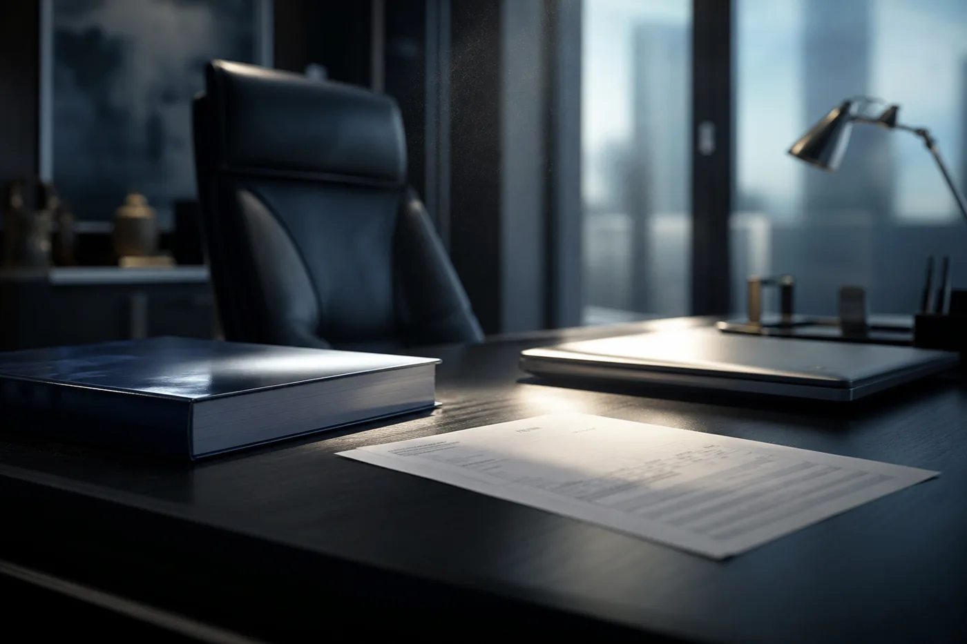 Glossy report and invoice left on a desk, what weak consultants deliver