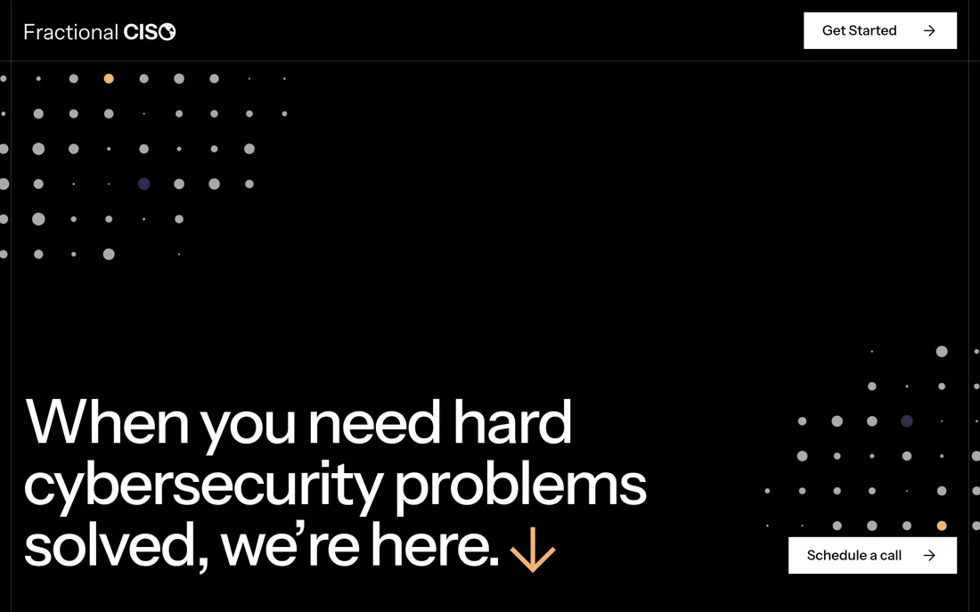 Fractional CISO homepage