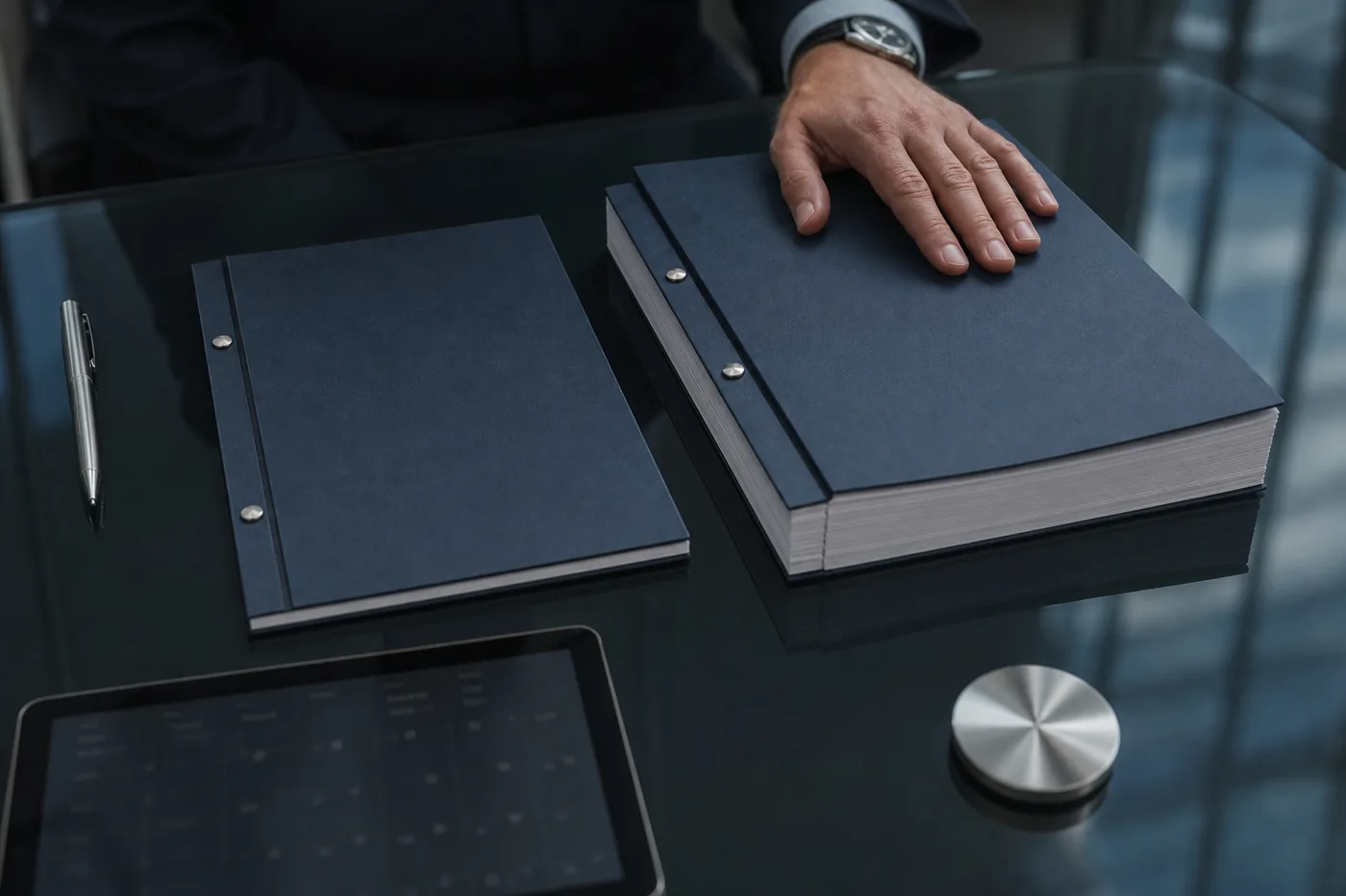 Slim and thick reports side by side, SOC 2 Type 1 versus Type 2
