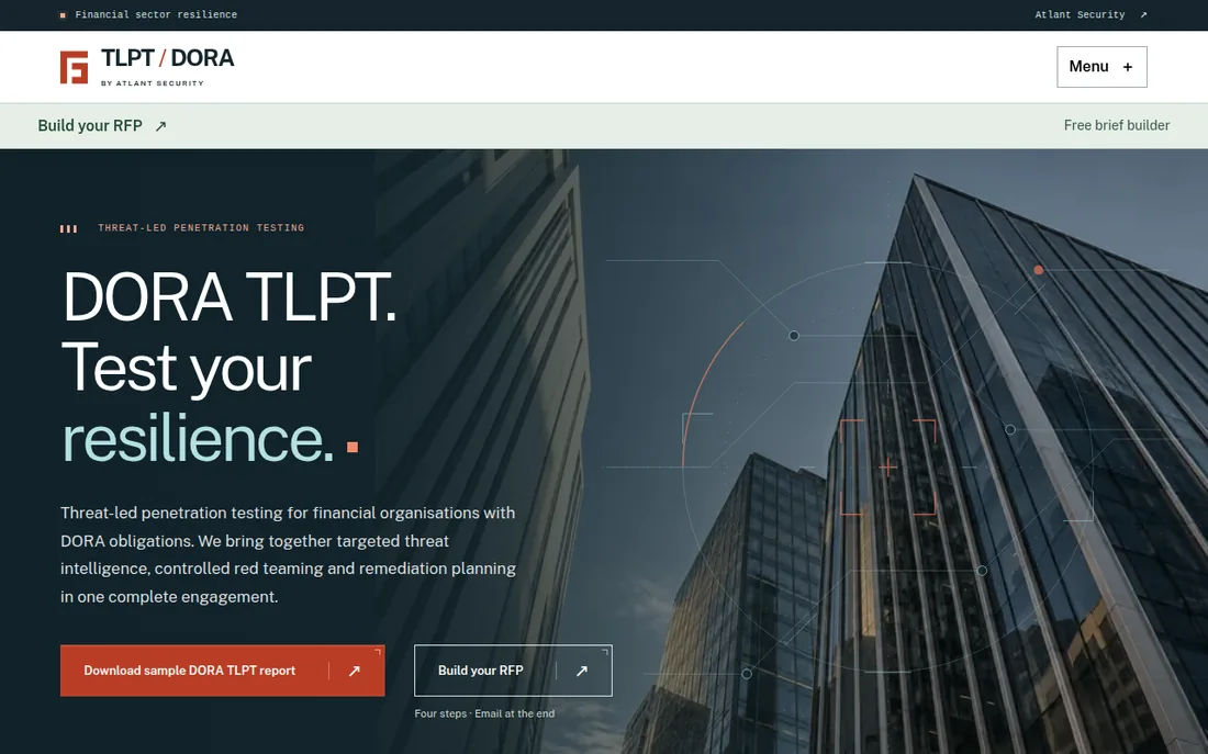 TLPT DORA homepage