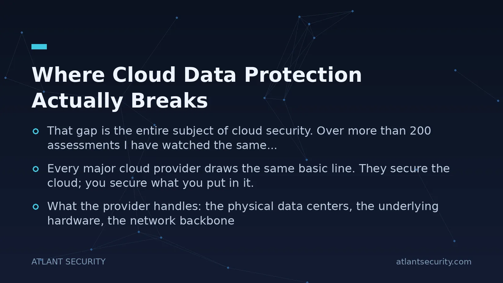 Where Cloud Data Protection Actually Breaks - key points