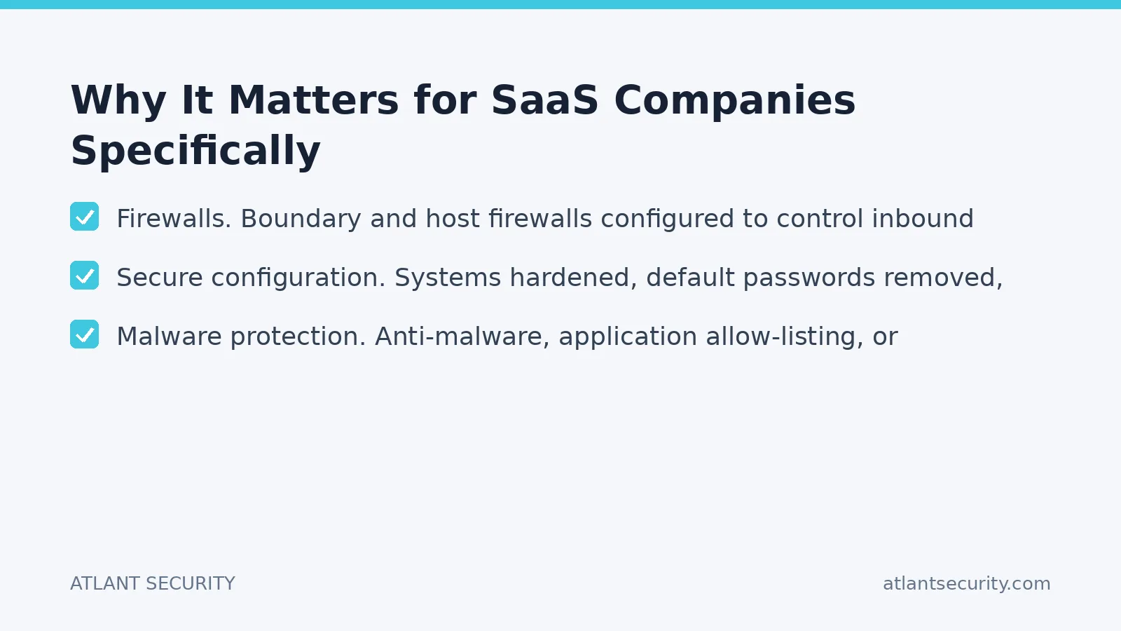 Checklist: Why It Matters for SaaS Companies Specifically