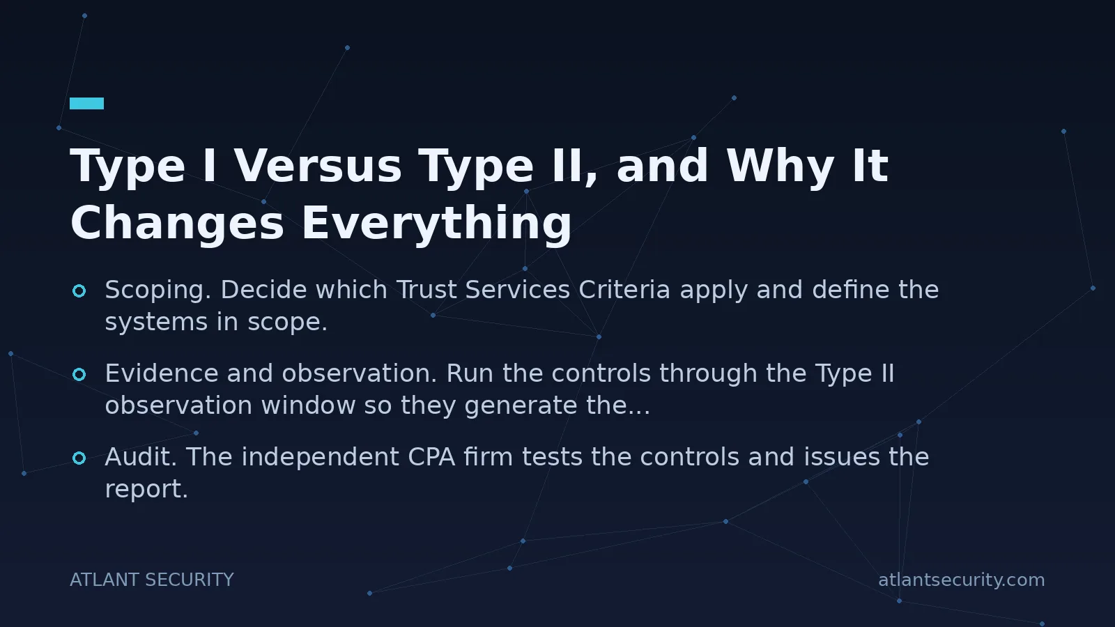 Type I Versus Type II, and Why It Changes Everything - key points