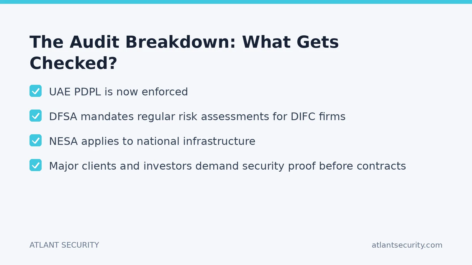 Checklist: The Audit Breakdown: What Gets Checked?