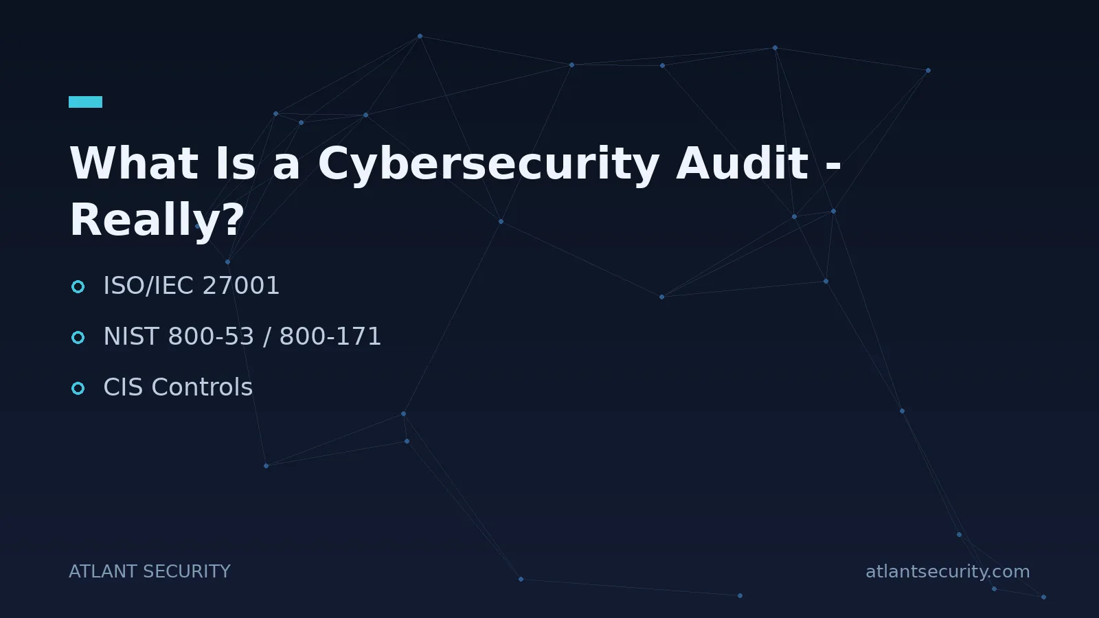 What Is a Cybersecurity Audit - Really? - key points