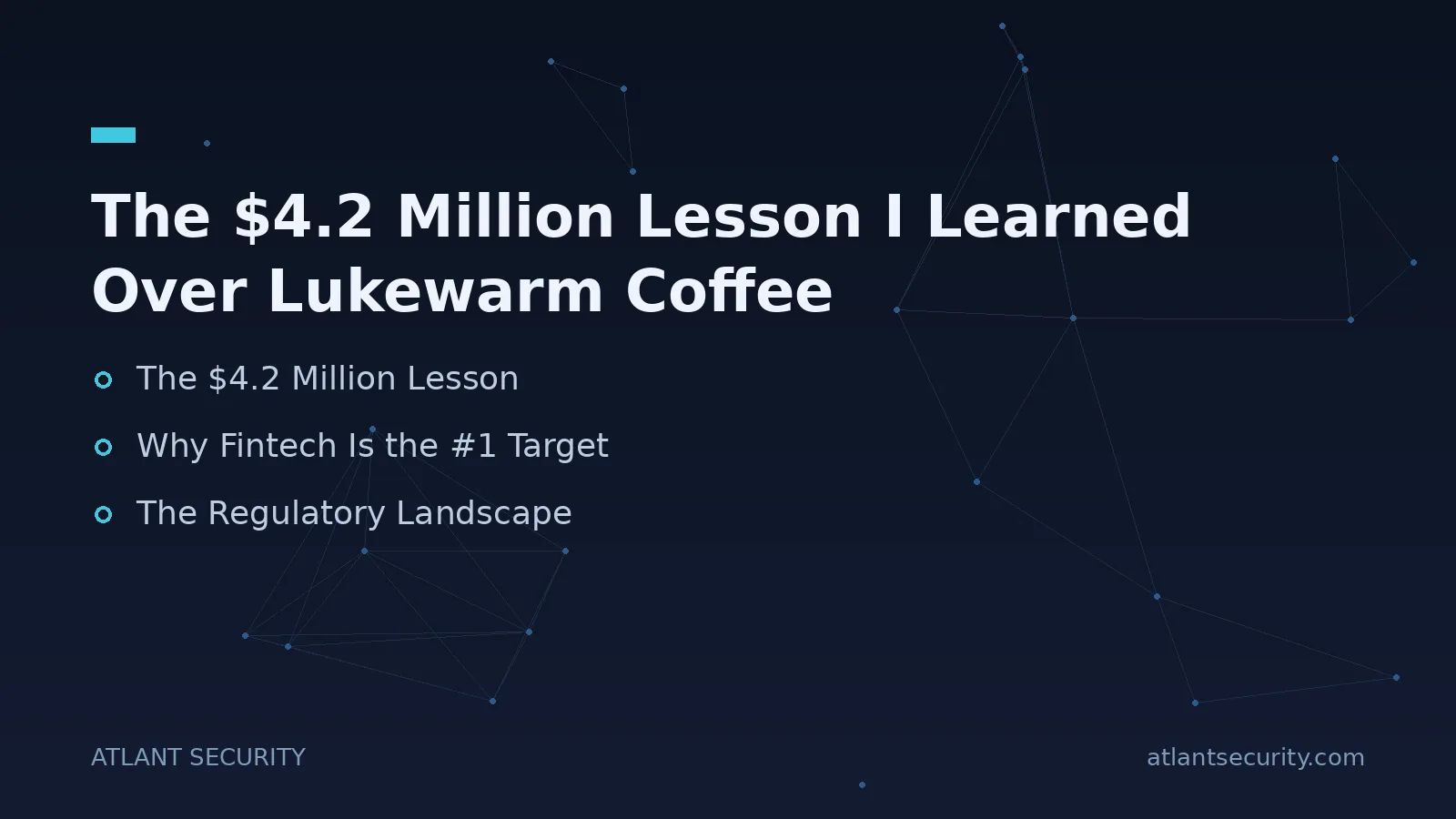 The $4.2 Million Lesson I Learned Over Lukewarm Coffee - key points
