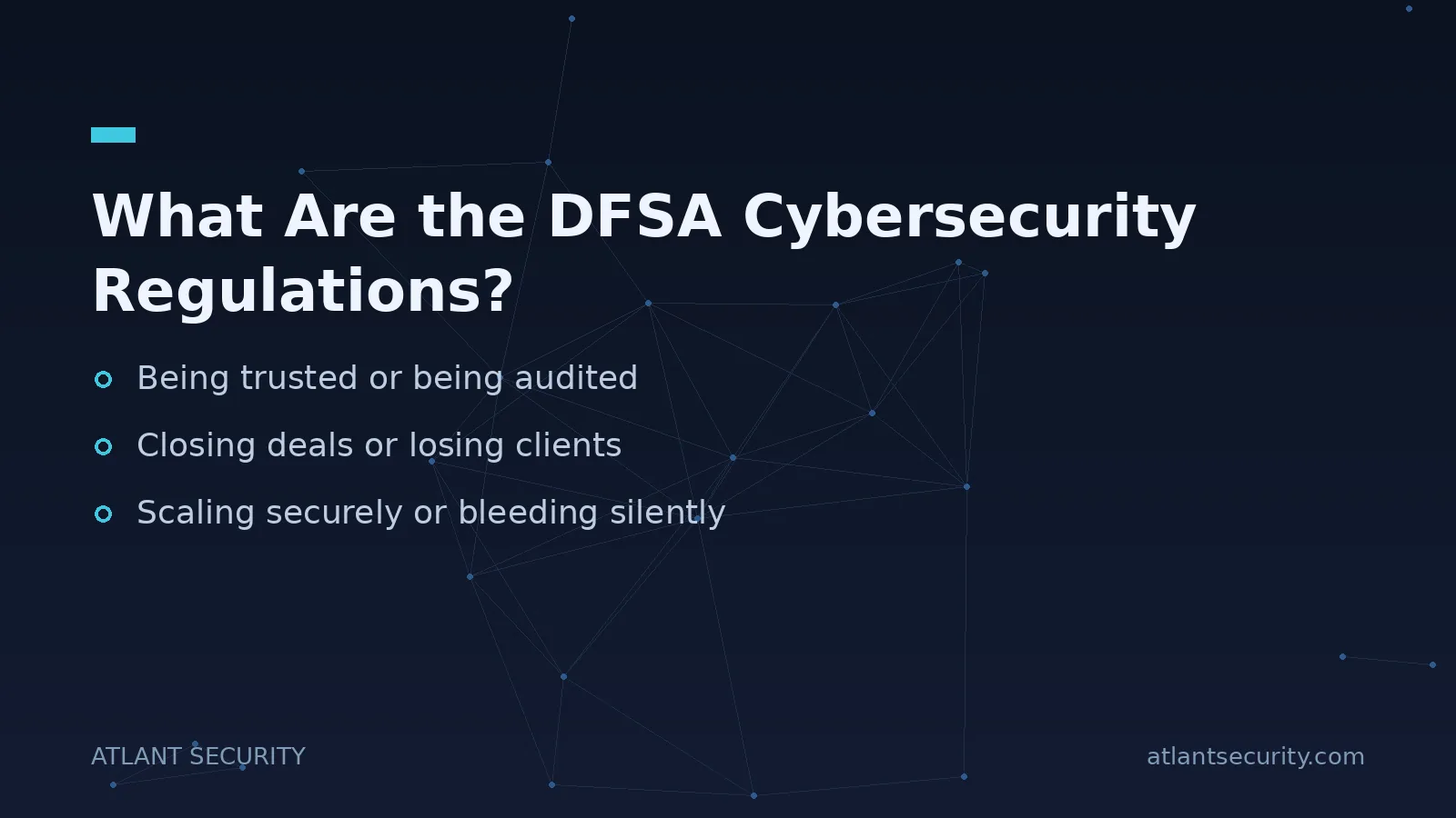 What Are the DFSA Cybersecurity Regulations? - key points