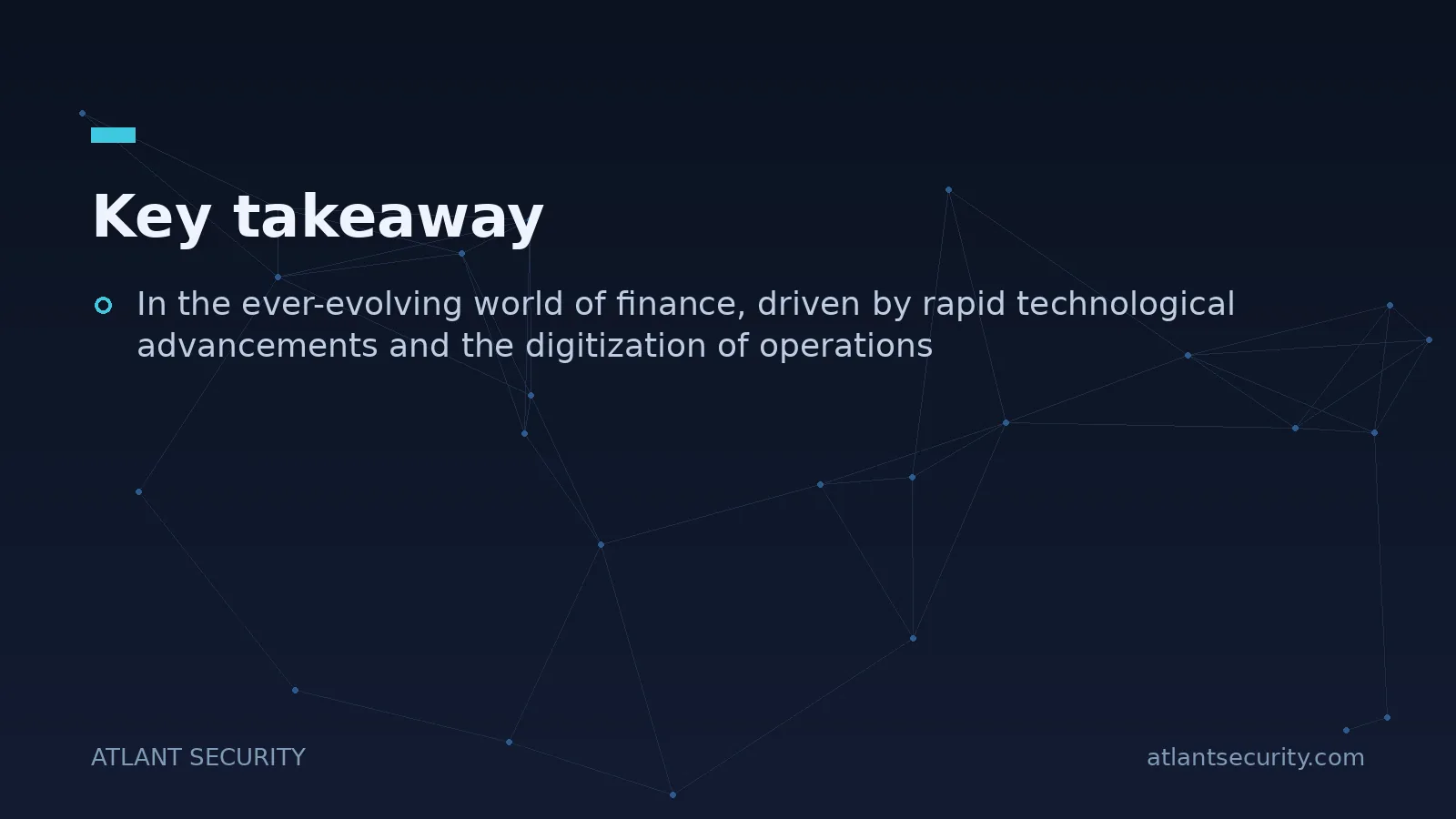 Key takeaway: In the ever-evolving world of finance, driven by rapid technological advancements and the...
