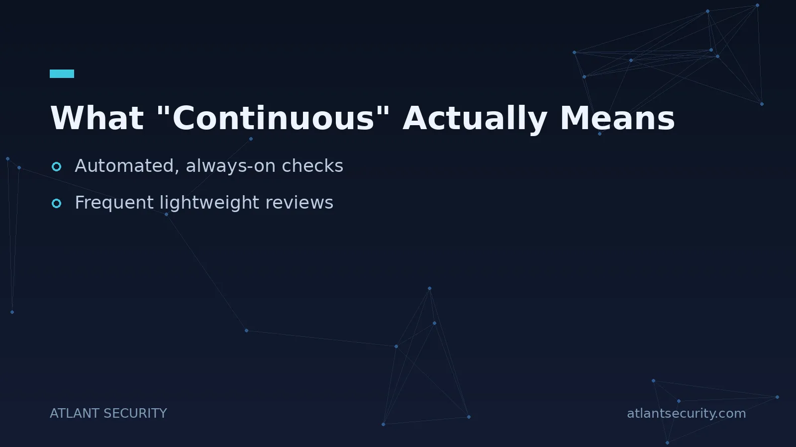 What "Continuous" Actually Means - key points