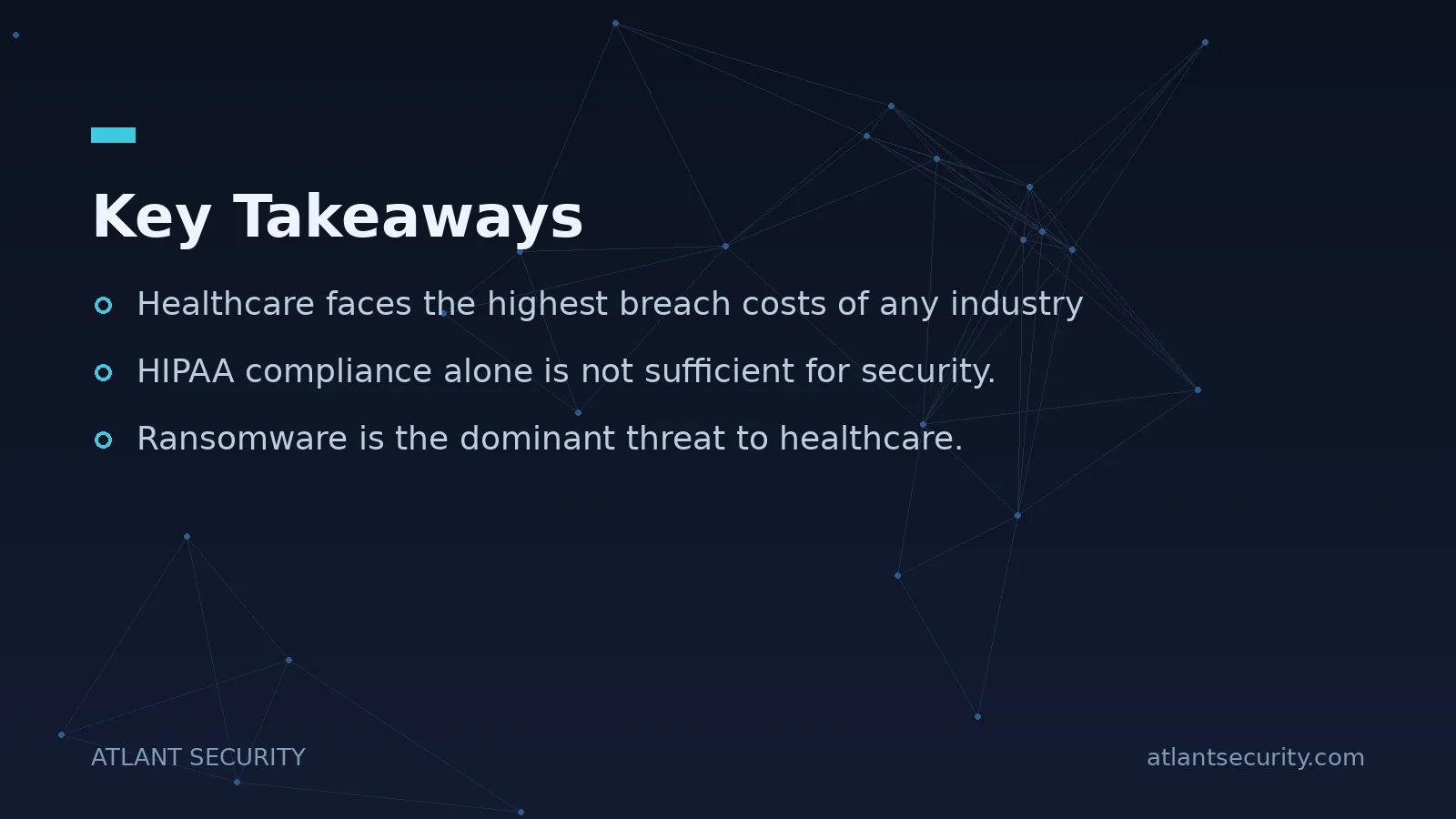 Key Takeaways - key points