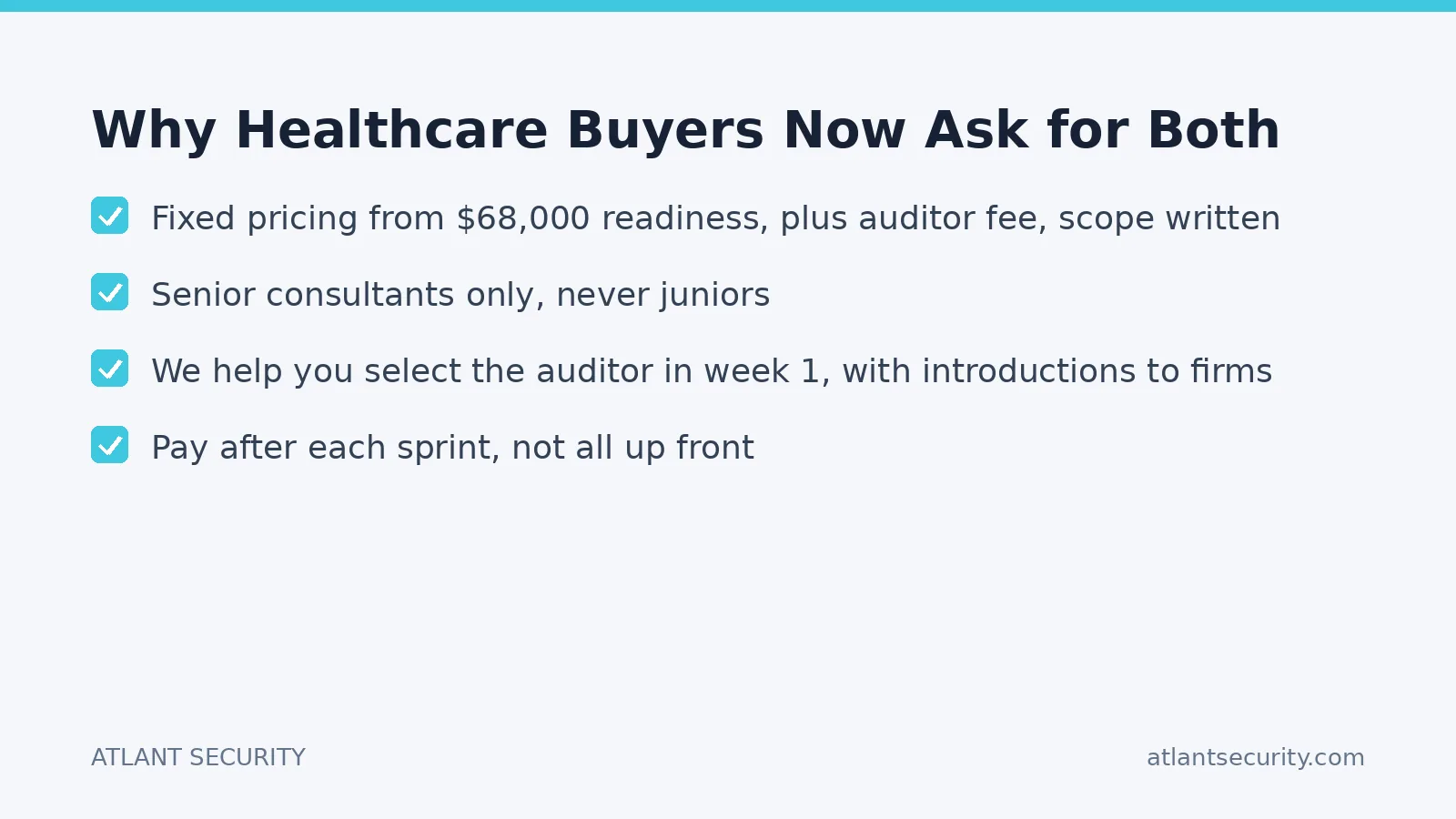 Checklist: Why Healthcare Buyers Now Ask for Both