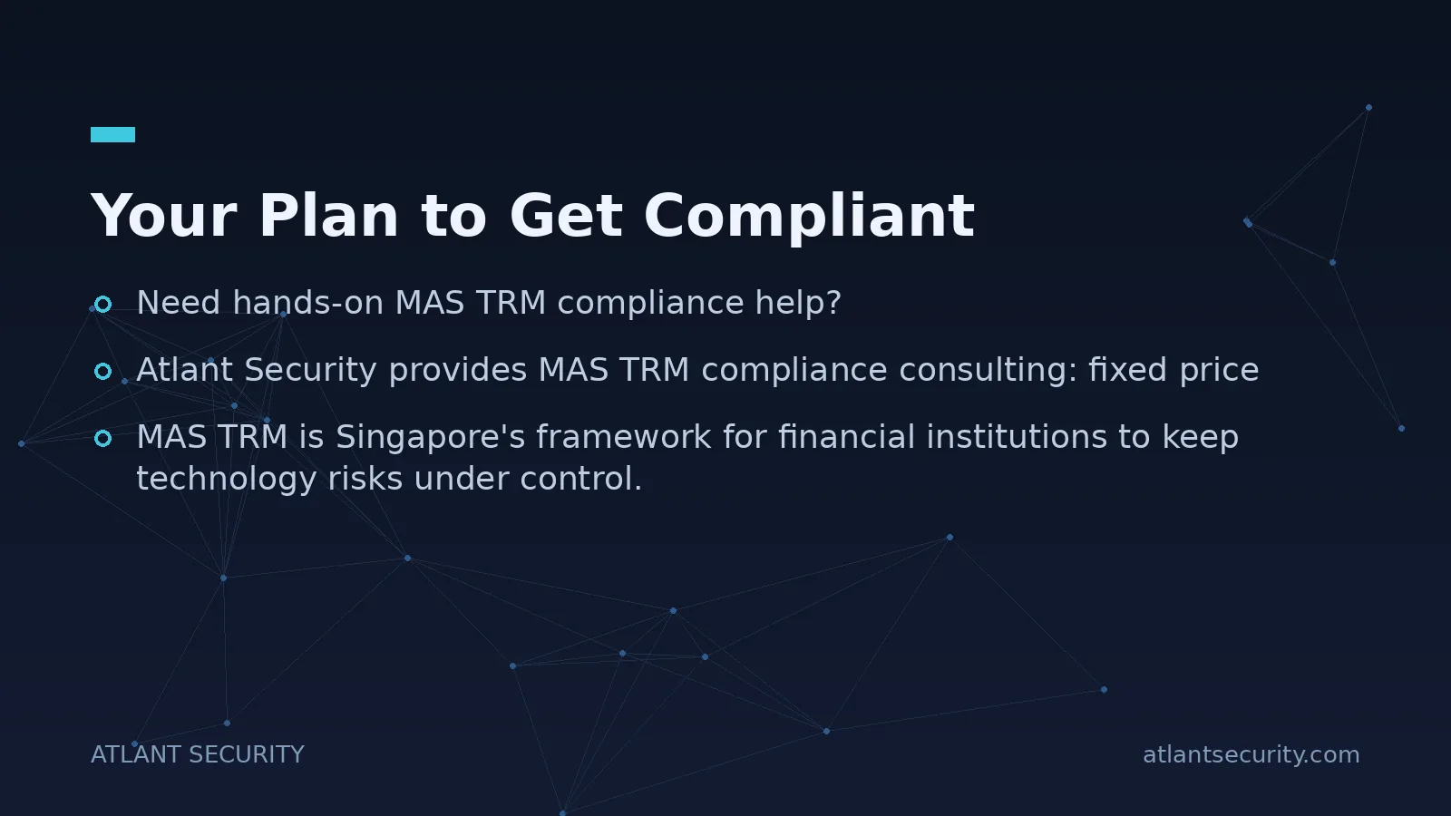 Your Plan to Get Compliant - key points