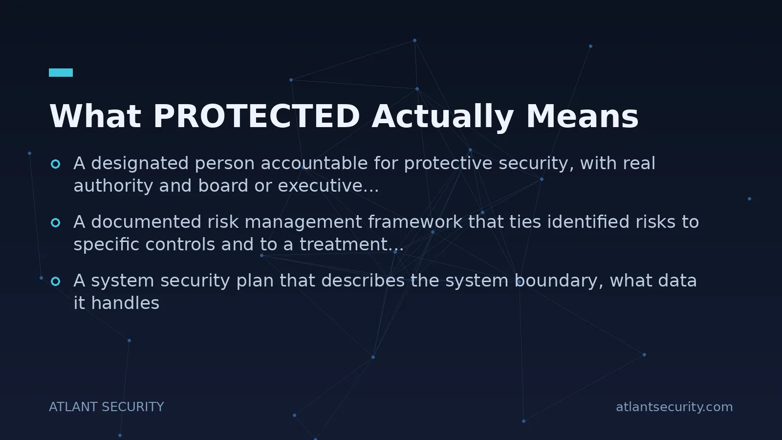 What PROTECTED Actually Means - key points