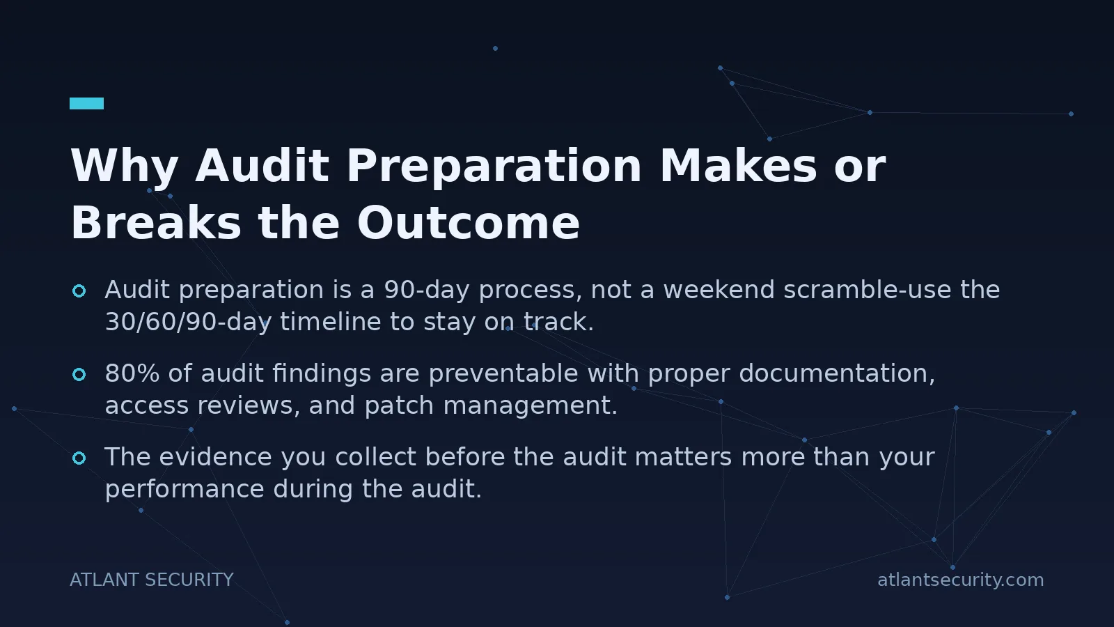 Why Audit Preparation Makes or Breaks the Outcome - key points