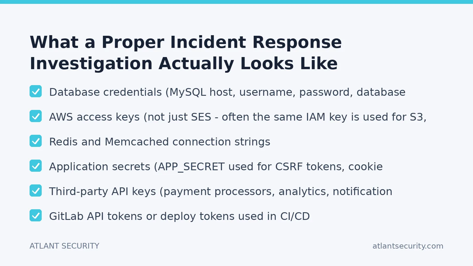 Checklist: What a Proper Incident Response Investigation Actually Looks Like