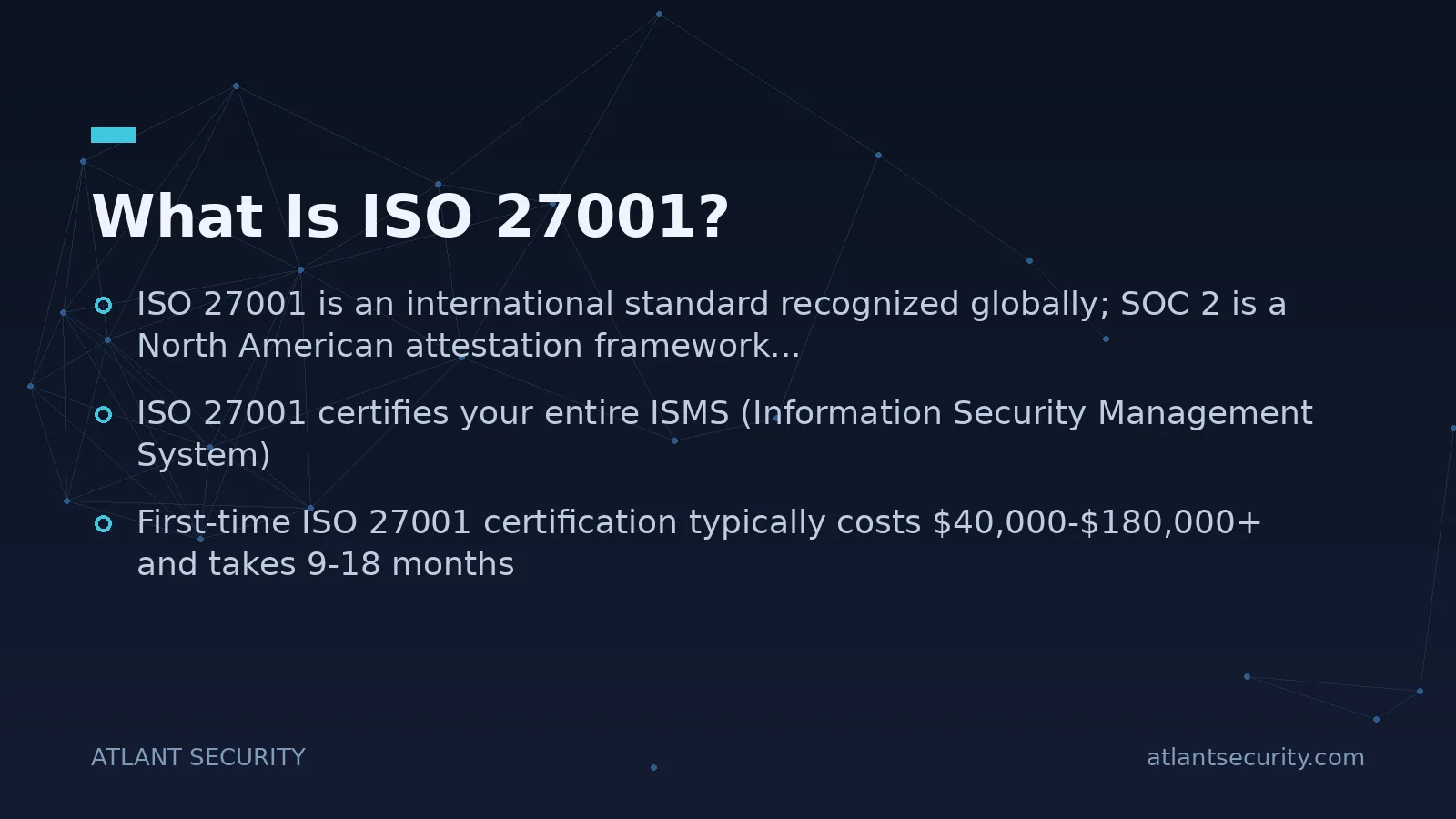 What Is ISO 27001? - key points