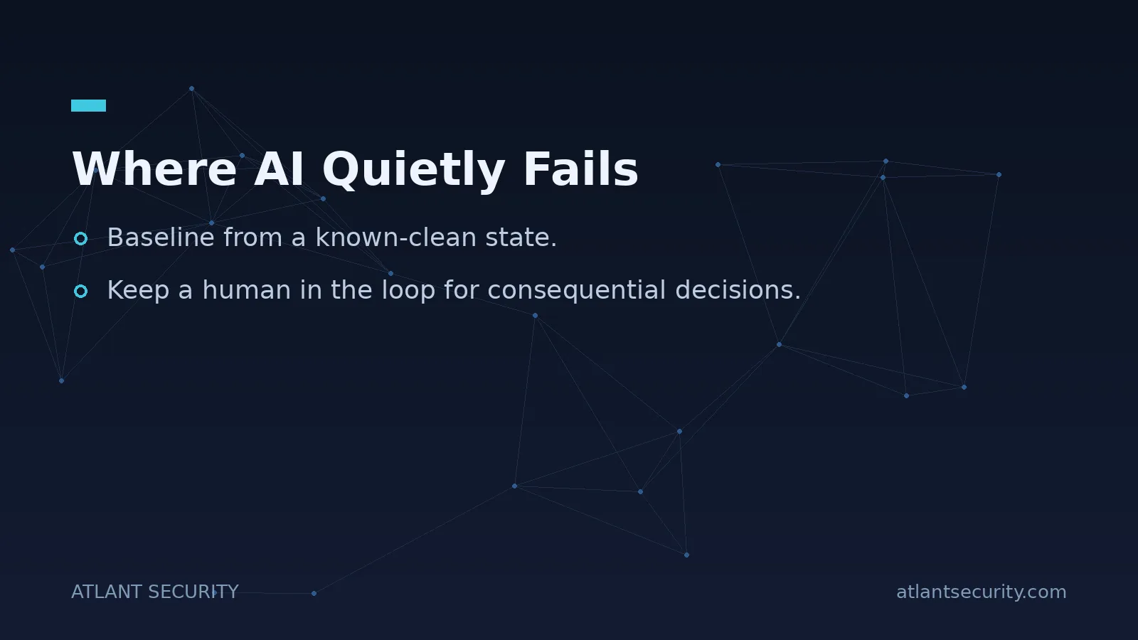 Where AI Quietly Fails - key points