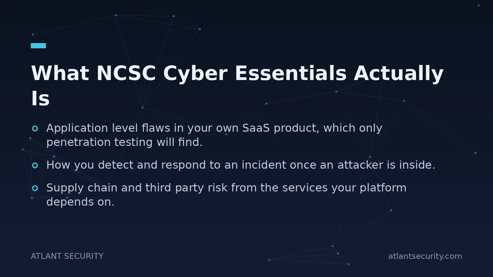 What NCSC Cyber Essentials Actually Is - key points