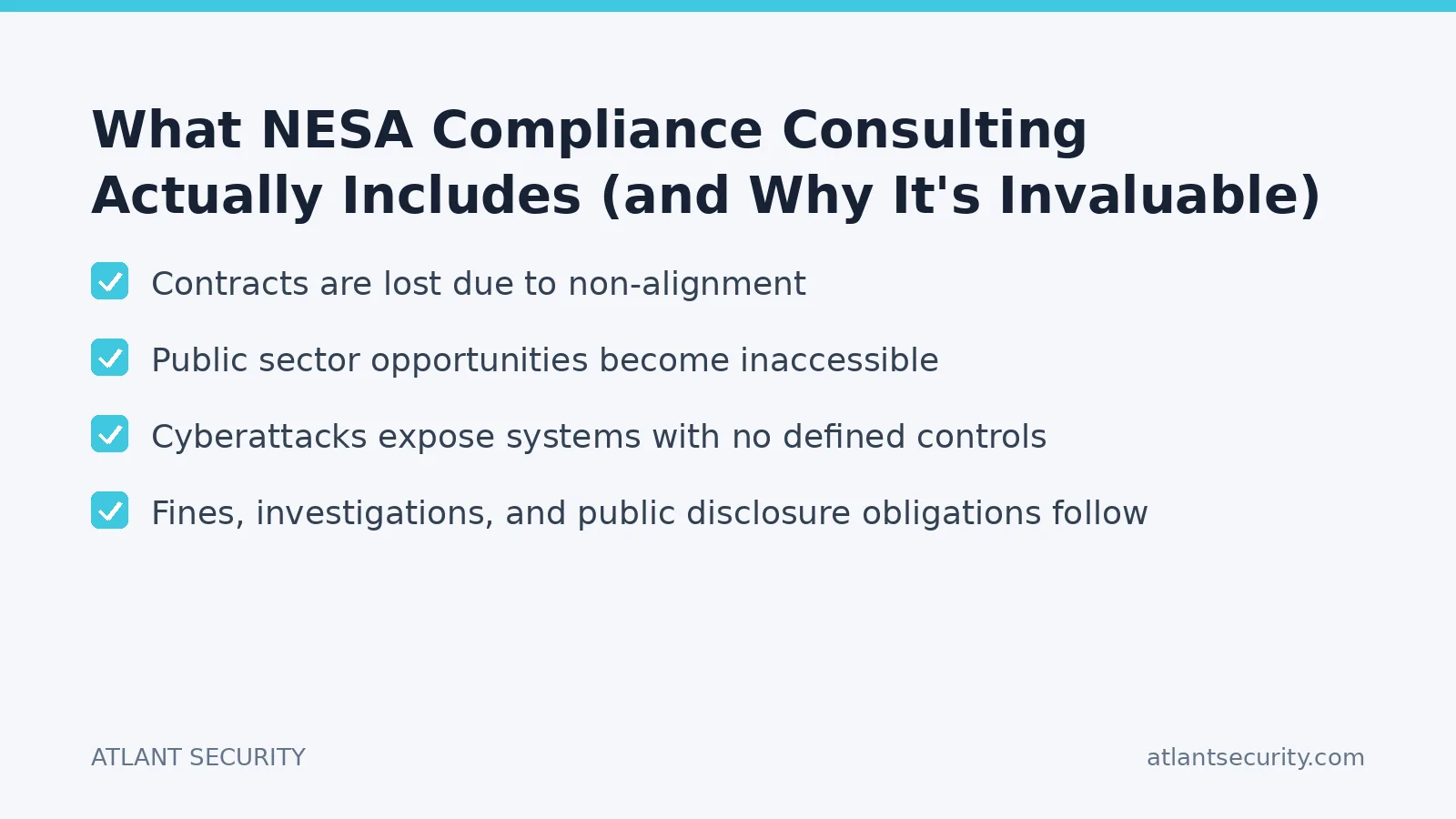 Checklist: What NESA Compliance Consulting Actually Includes (and Why It's Invaluable)