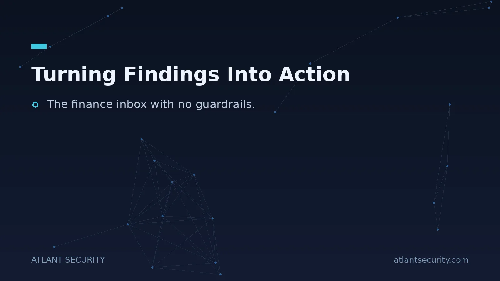 Turning Findings Into Action - key points