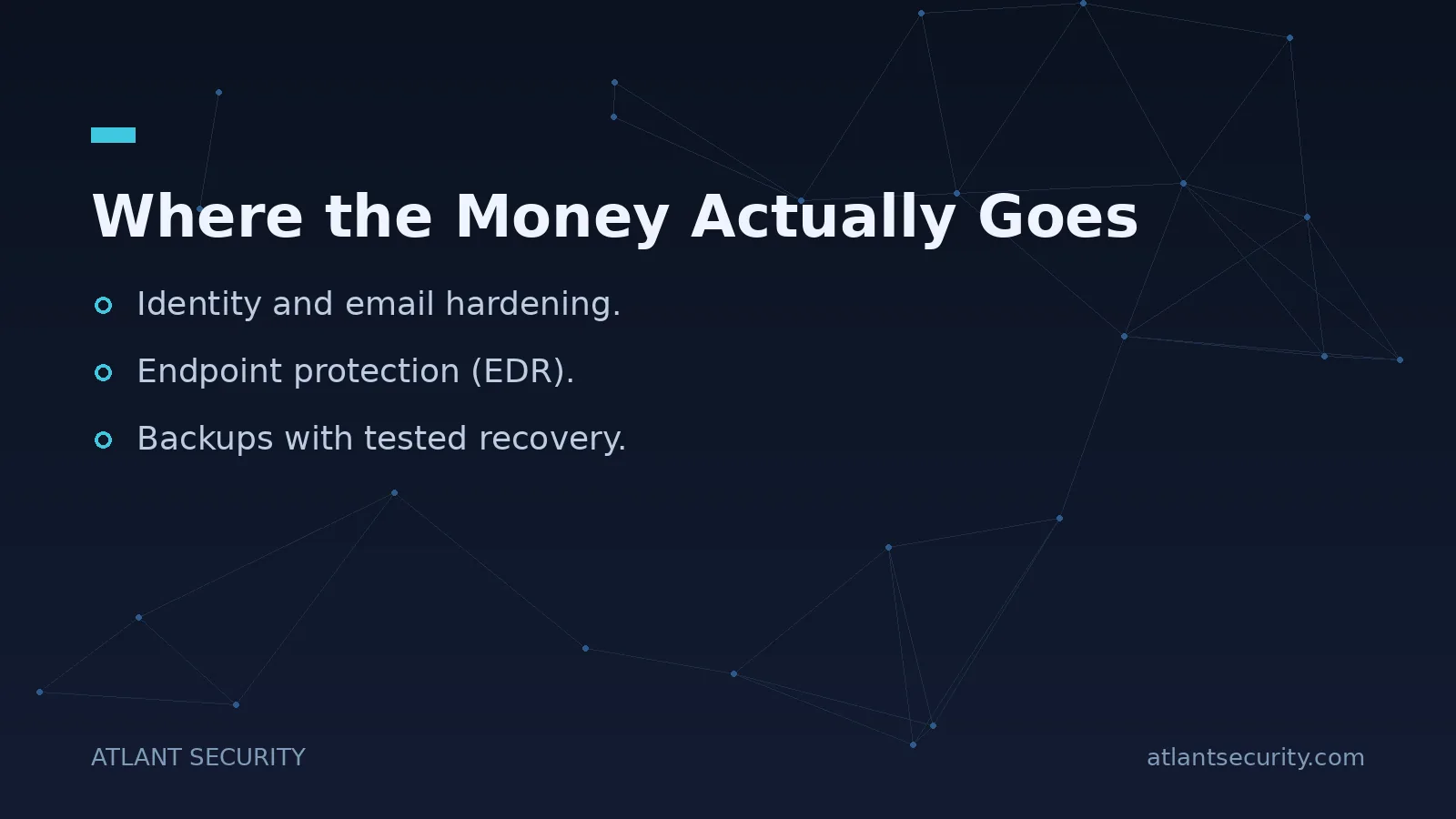 Where the Money Actually Goes - key points